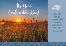 Load image into Gallery viewer, F23419 - Faithfully Yours Confirmation 12 Cards with Scripture 3 Each of 4 Designs