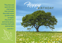Load image into Gallery viewer, F23424 - Faithfully Yours God's Majesty - 12 Birthday Cards W/Scripture 4 Designs