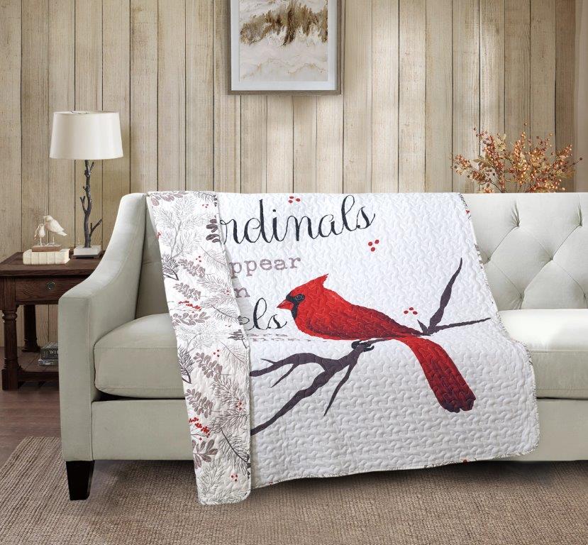 Cardinal discount blanket throw