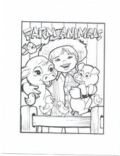 Load image into Gallery viewer, 41019 - FARM ANIMALS - COLORING BOOKS