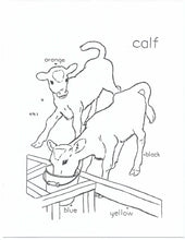 Load image into Gallery viewer, 41019 - FARM ANIMALS - COLORING BOOKS
