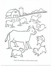 Load image into Gallery viewer, 41019 - FARM ANIMALS - COLORING BOOKS
