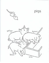 Load image into Gallery viewer, 41019 - FARM ANIMALS - COLORING BOOKS
