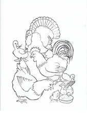 Load image into Gallery viewer, 41019 - FARM ANIMALS - COLORING BOOKS