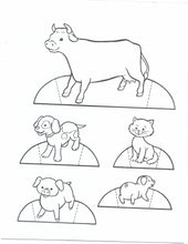 Load image into Gallery viewer, 41019 - FARM ANIMALS - COLORING BOOKS