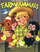 Load image into Gallery viewer, 41019 - FARM ANIMALS - COLORING BOOKS