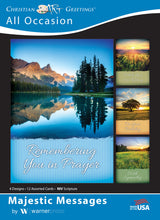 Load image into Gallery viewer, G3113 - WARNER PRESS Majestic Messages - All Occasion Cards 12 Cards w/ Scripture