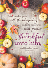 Load image into Gallery viewer, G3333 - WARNER PRESS Grateful Greetings - Thanksgiving 12 Cards w/KJV Scripture