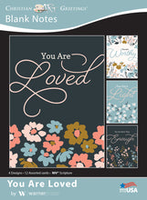 Load image into Gallery viewer, G4109 - WARNER PRESS You are Loved - Encouragement 12 Cards w/NIV Scripture