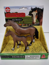 Load image into Gallery viewer, 49581 - IMEX THE NATURE ZONE ANIMAL CLASSIC HORSES 2 Pc SET 1 Of Each Set 4 Total