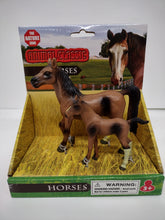 Load image into Gallery viewer, 49581 - IMEX THE NATURE ZONE ANIMAL CLASSIC HORSES 2 Pc SET 1 Of Each Set 4 Total