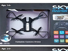 Load image into Gallery viewer, RC125 - SKY MASTER FOLDABLE CAMERA DRONE 1080P Recording RC125 2.4 GHZ Age 14+ - (1)