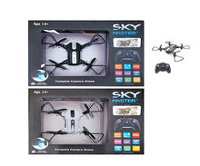 Load image into Gallery viewer, RC125 - SKY MASTER FOLDABLE CAMERA DRONE 1080P Recording RC125 2.4 GHZ Age 14+ - (1)