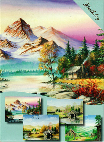 H13375 - BIRTHDAY - BACKYARD ARTIST - KJV