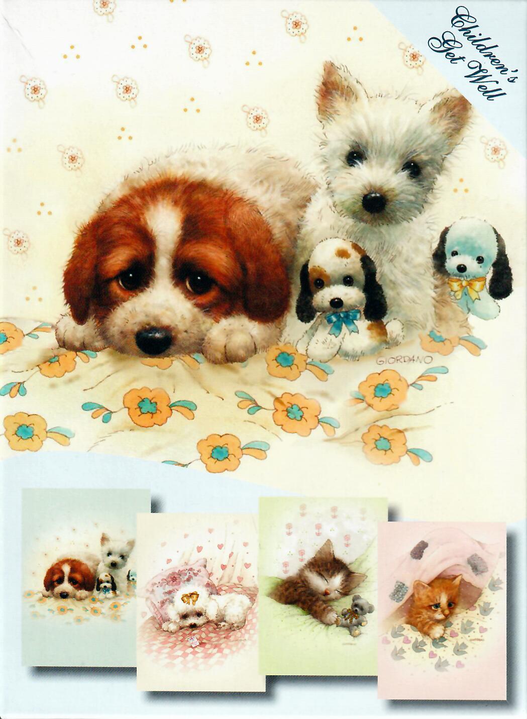 H14554 - GET WELL - PLAYFUL PALS - KJV