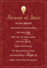 Load image into Gallery viewer, DSH1190/U2394 - Because of Jesus - NIV