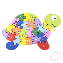 Load image into Gallery viewer, 89907 - Wooden Turtle Chunky Puzzle