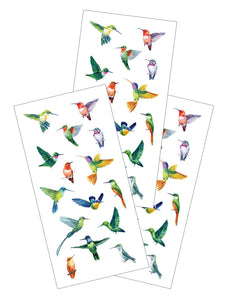 2424E - STICKER - MINI HUMMINGBIRDS