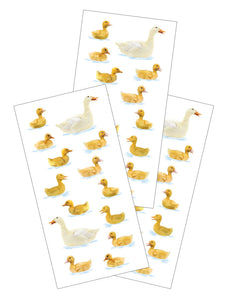 2425E - STICKER - DUCKS SWIMMING