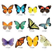 Load image into Gallery viewer, 3017E - DIE CUT STICKERS - BUTTERFLIES