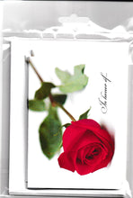 Load image into Gallery viewer, 40071 - IN HONOR CARDS - ROSE - PACK OF 6
