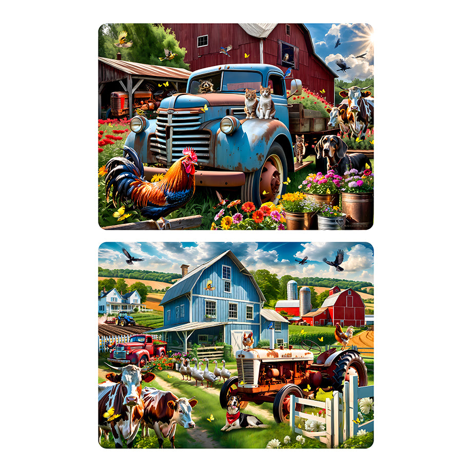 41215 - CUTTING BOARD - BARNS - (2) ASSORTED