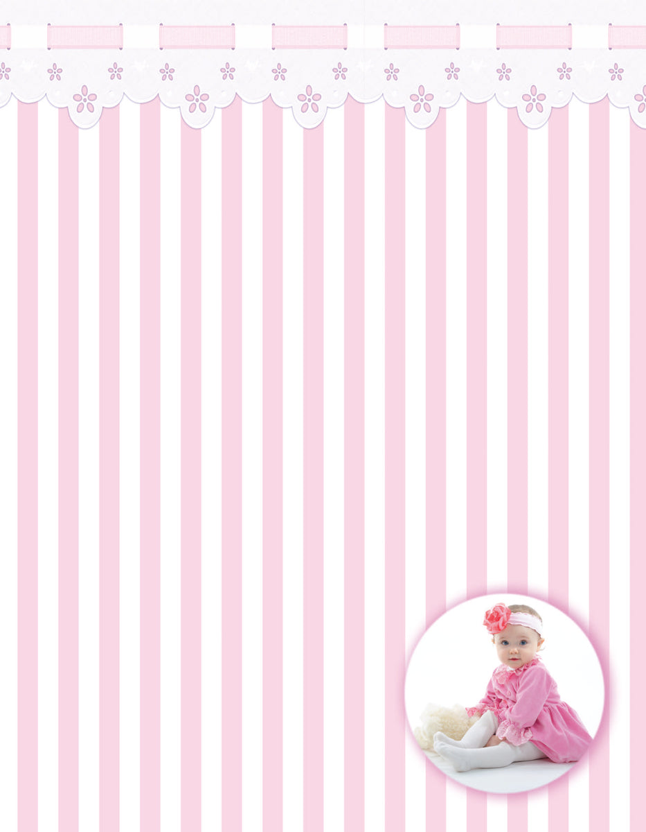 41816 - DESIGNER PAPER - PINK STRIPE GIRL – McBeth Corporation