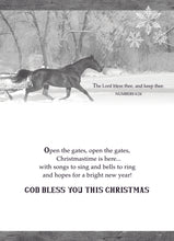 Load image into Gallery viewer, F43197 - HOLIDAY HORSES - KJV