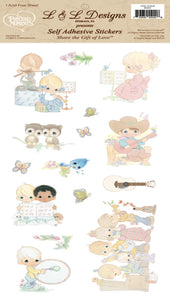 55020 - SCRAPBOOKING STICKERS - MUSIC - PRECIOUS MOMENTS