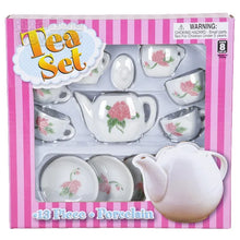 Load image into Gallery viewer, 61440 - 13 PC PORCELAIN TEA SET