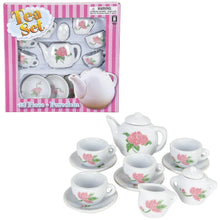 Load image into Gallery viewer, 61440 - 13 PC PORCELAIN TEA SET