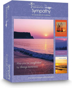 75109 - Religious Sympathy Card Assortment Box with Envelopes