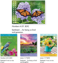 Load image into Gallery viewer, 98643 - Religious Thank You Cards, Boxed Enclosure Cards 4 Designs with Envelopes. Includes KJV Scripture on Each Card