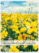 Load image into Gallery viewer, 98642 - Religious Get Well Soon Card Set with Envelopes, 12 Cards, Puppy, Floral, and Landscape Photography 12 cards with 4 assorted designs and KJV Scripture.
