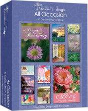 Load image into Gallery viewer, 112527 - All Occasion Religious Greeting Card Assortment Box Set with Envelopes, 12 Cards