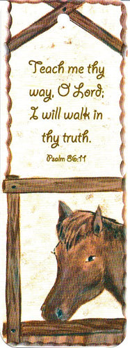 92142 - BOOKMARK - HORSE - PACK OF 100