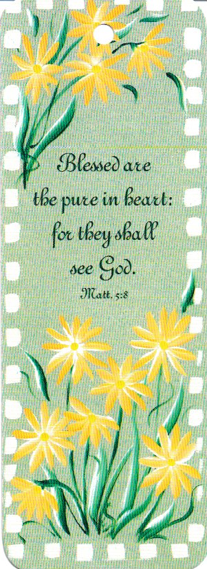 92144 - BOOKMARK - DAISY - PACK OF 100