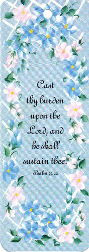 92145 - BOOKMARK - LATTICE FLORAL - PACK OF 100