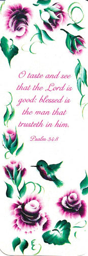 92153 - BOOKMARK - HUMMINGBIRD - PACK OF 100