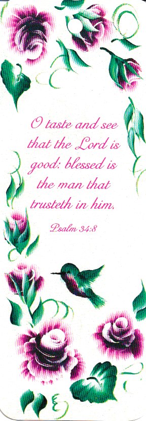 92153 - BOOKMARK - HUMMINGBIRD - PACK OF 100