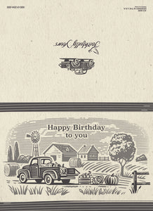 F94075 - AMERICAN COUNTRY - BIRTHDAY  - KJV