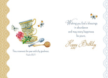 Load image into Gallery viewer, F94080 - BLOOMS - BIRTHDAY - KJV