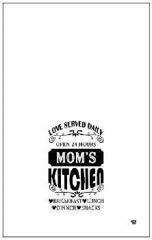 DKT23201 - KITCHEN TOWEL - LOVE SERVED DAILY