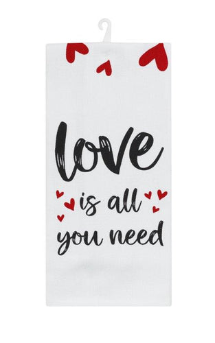 DKT3033 - KITCHEN TOWEL - LOVE IS ALL YOU NEED