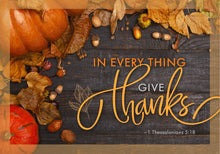 Load image into Gallery viewer, F01472 - Thanksgiving Blessing - KJV