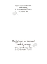 Load image into Gallery viewer, F01472 - Thanksgiving Blessing - KJV