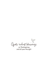Load image into Gallery viewer, F01472 - Thanksgiving Blessing - KJV