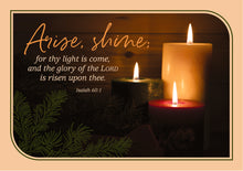 Load image into Gallery viewer, F03441 - CHRISTMAS CANDLES -KJV