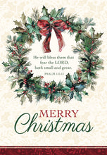 Load image into Gallery viewer, F03467 - Christmas Wreaths - KJV