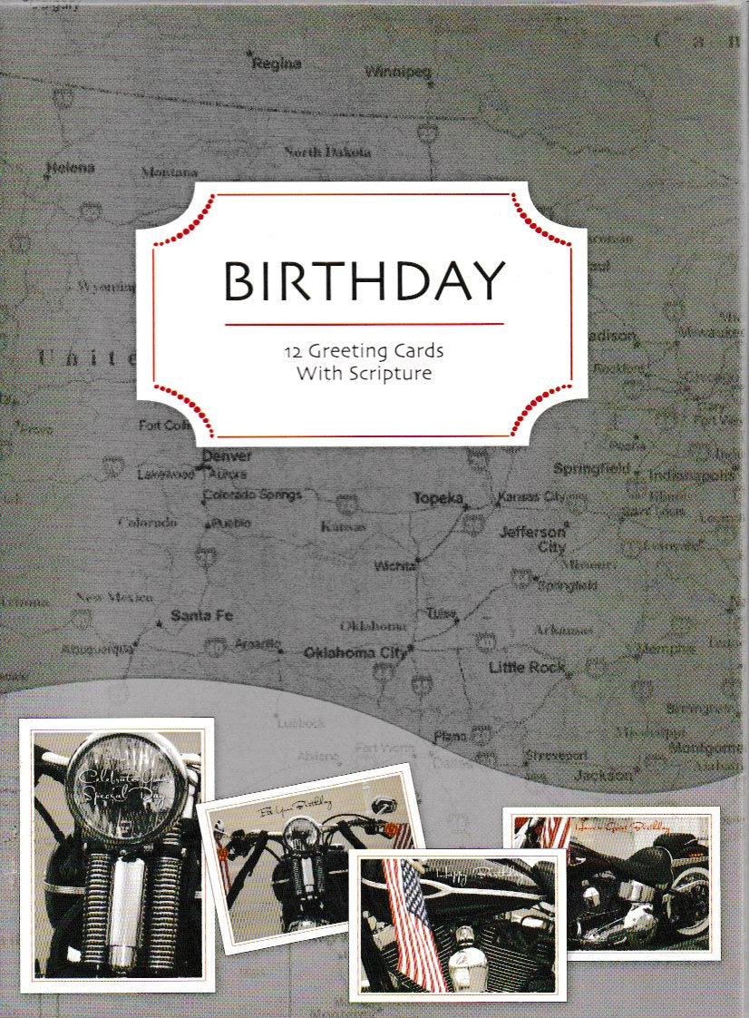 F18547 - BIRTHDAY CRUSIN MOTORCYCLES